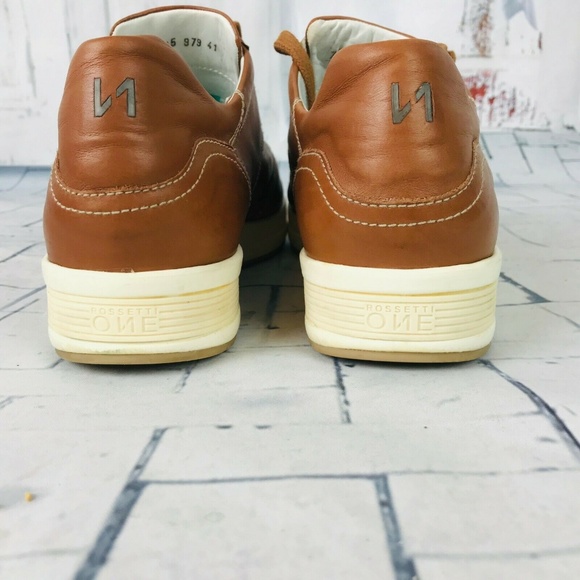 FRATELLI ROSSETTI ONE Mens Brown Leather Casual Ox - Picture 2 of 8